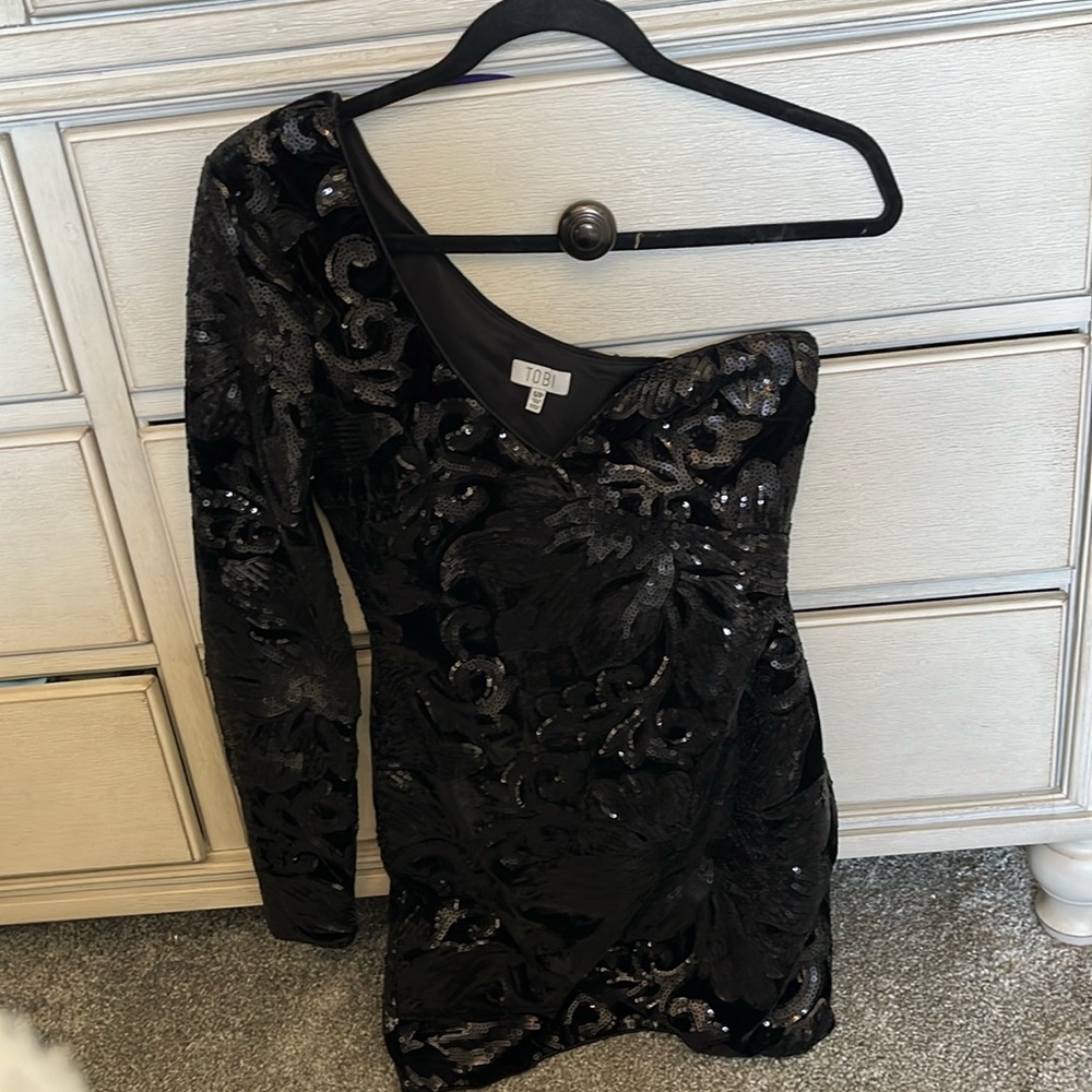TOBI Small black dress - worn once.